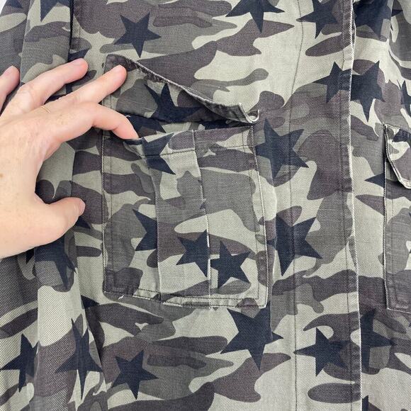 Rails Women’s Button Up Hendrick star camo jacket size small - Picture 4 of 8